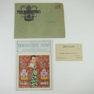 Catalog Ely Walker Dry Goods St. Louis MO Advance Merchandise News Antique 1918